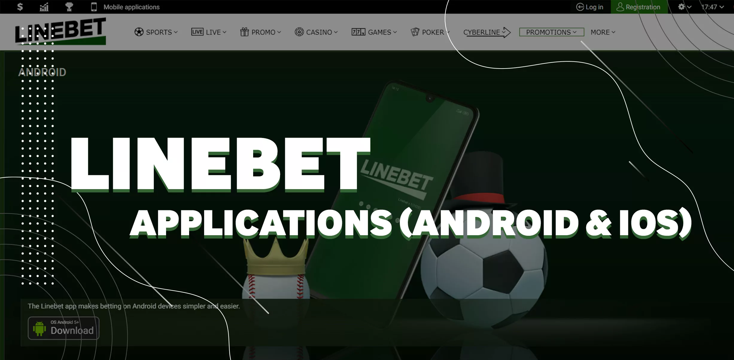 Download the Linebet APK Android and iPhone