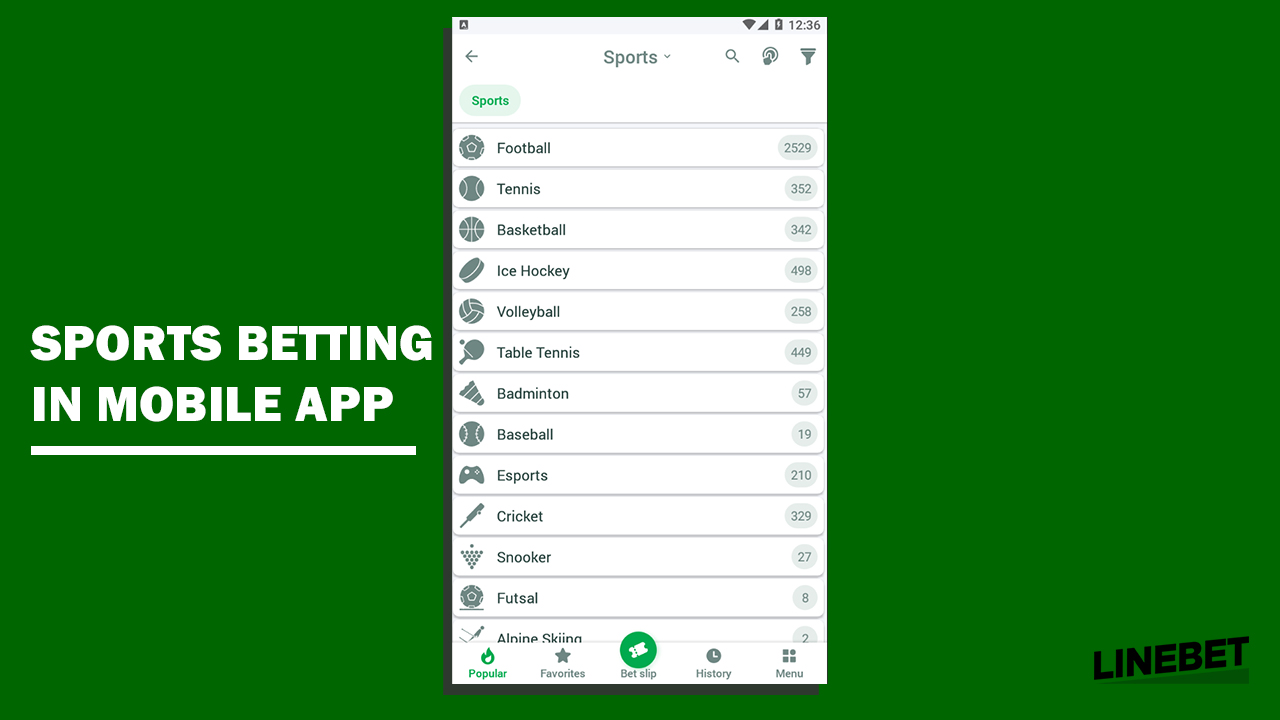 linebet app sports betting